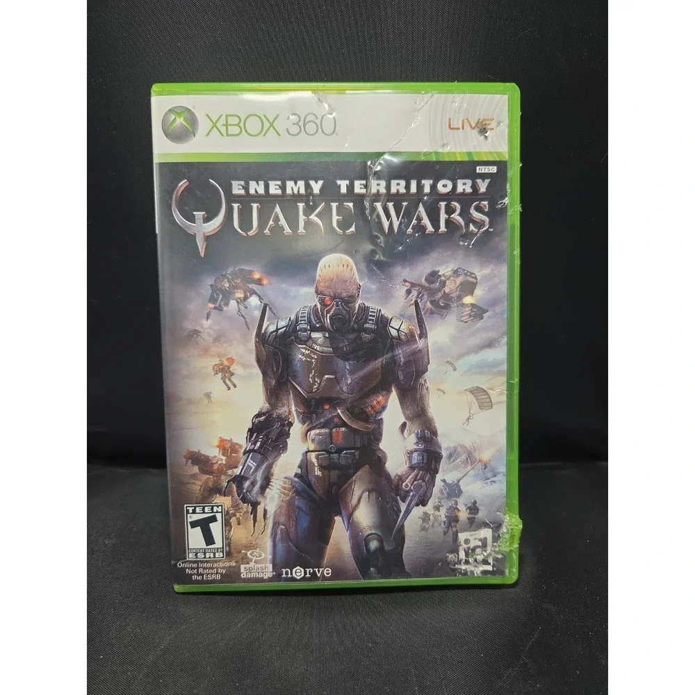 Enemy Territory: Quake Wars (Xbox 360) Complete w/ Manual - Fast Free Ship